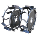 Колеса з грунтозачепами Ø340 × 110 (Pubert)