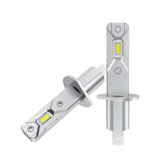 Желтые LED лампы H1 Everled L7 Yellow 40W 12-24V АЛ-141