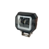 LED фара 20W 2 линзы СТГ и ДХО квадратная ФЛ-315