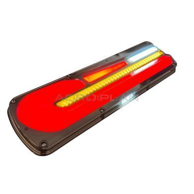Задній LED ліхтар NSL 12-24V ФО-065 збоку.