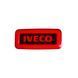 Ліхтар IVECO neon червоний 12-24 вольт прямокутний | ГК-227