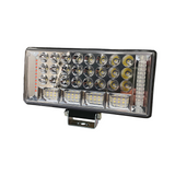 Світлодіодна LED фара 204W 68 діодів (22 х 10.5 см), вигляд спереду, ФЛ-143