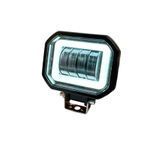 Світлодіодна LED фара 40W 4 лінзи СТГ та ходовими вогнями | ФЛ-345