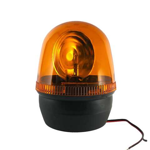 Мигалка светодиодная желтая 30 LED 12V-24V