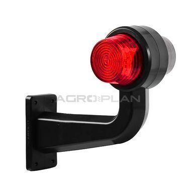 LED ліхтарі (ріжки) MAX 36 діодів біло-червоне світло 200 мм  ГЗ-082