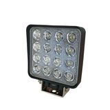 LED фара 48W 16 діодів дальнє світло квадратна ФЛ-012